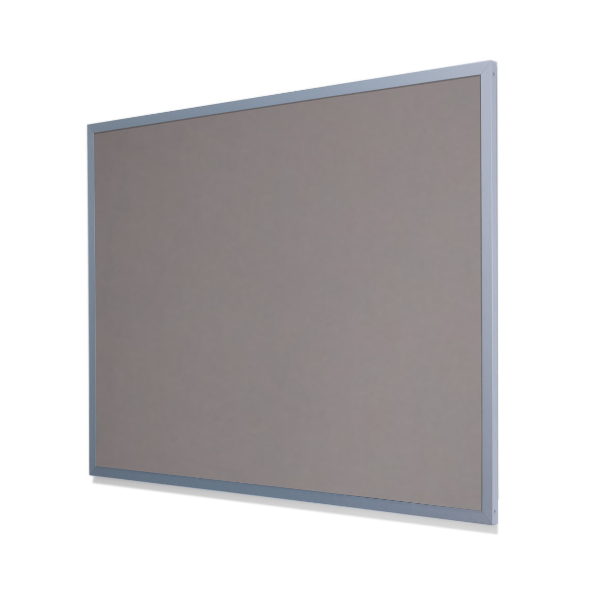 2182 Potato Skin Colored Cork Forbo Bulletin Board with Heavy Aluminum Frame